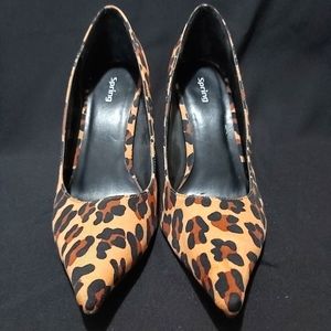 Leopard Print High Heels